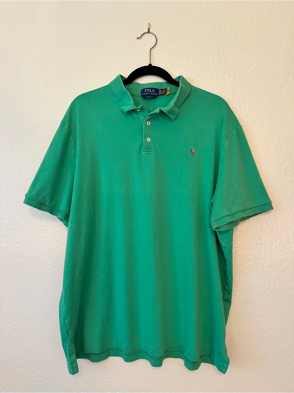 Ralph Lauren Green Short-Sleeve Polo Shirt